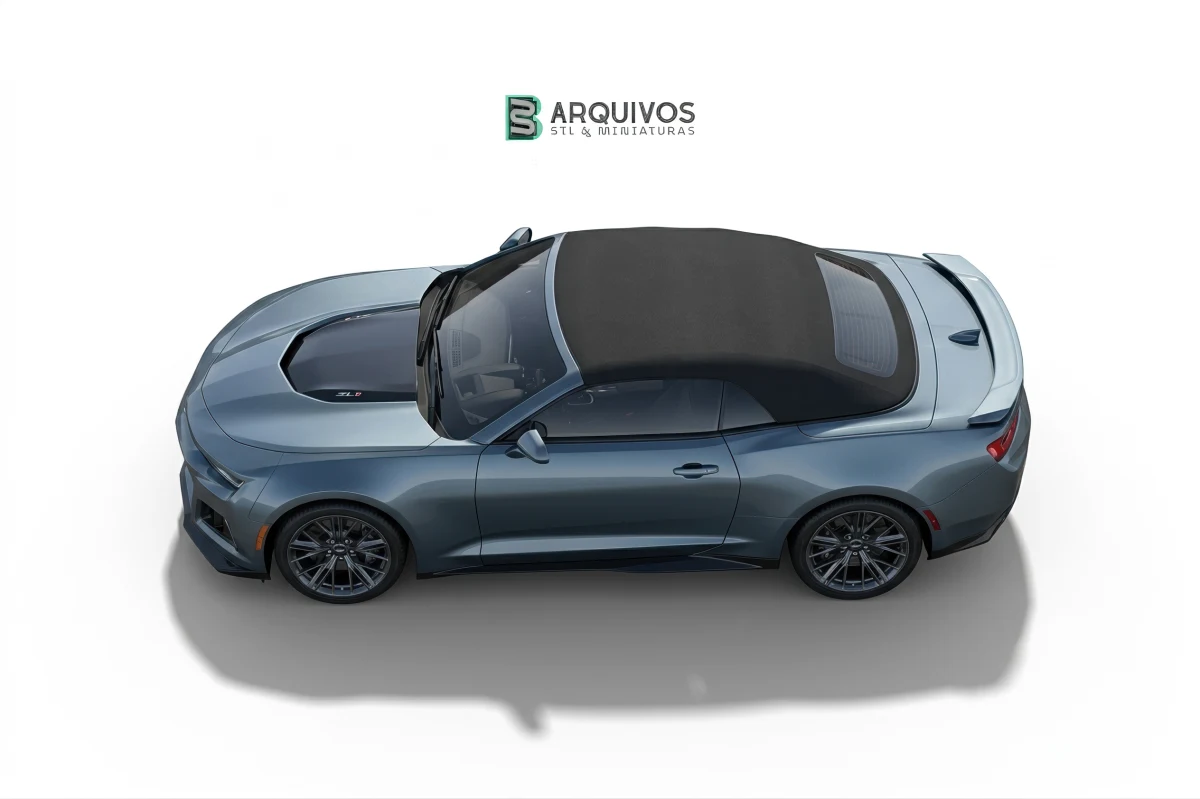 Modelo 3D STL - Chevrolet Camaro SS Convertible 2014 — foto 5